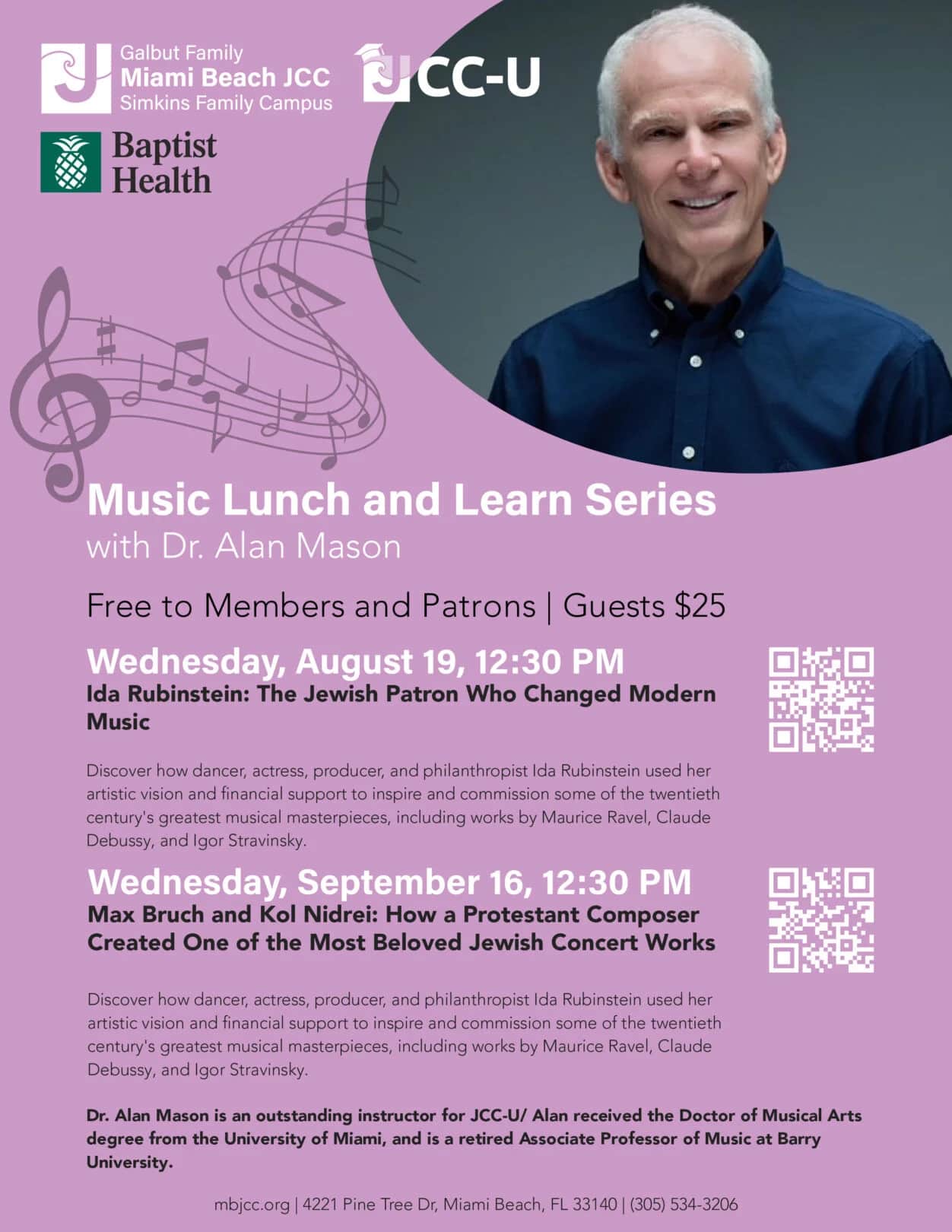 Lunch and Learn: Alan Mason Music Series
