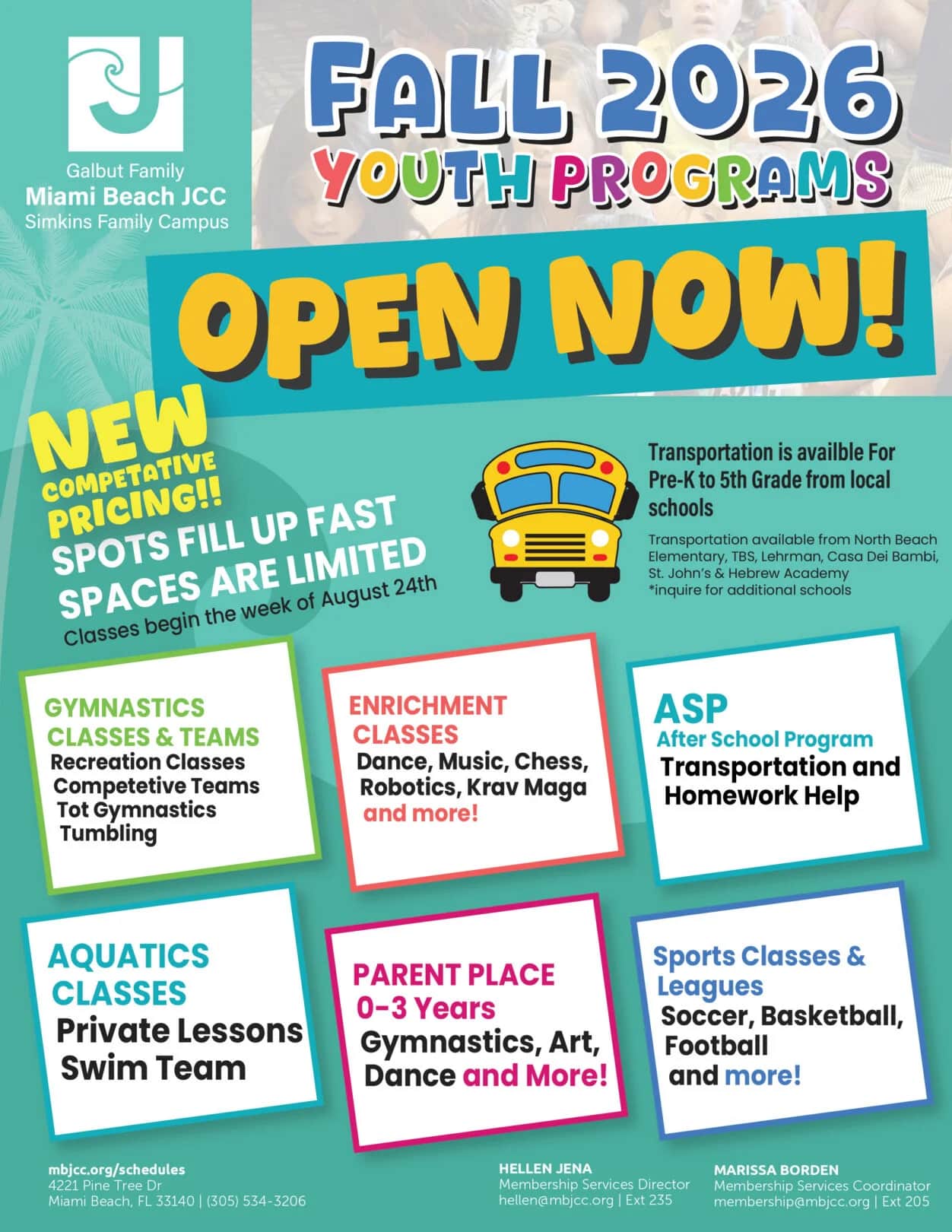 Youth Program Registration