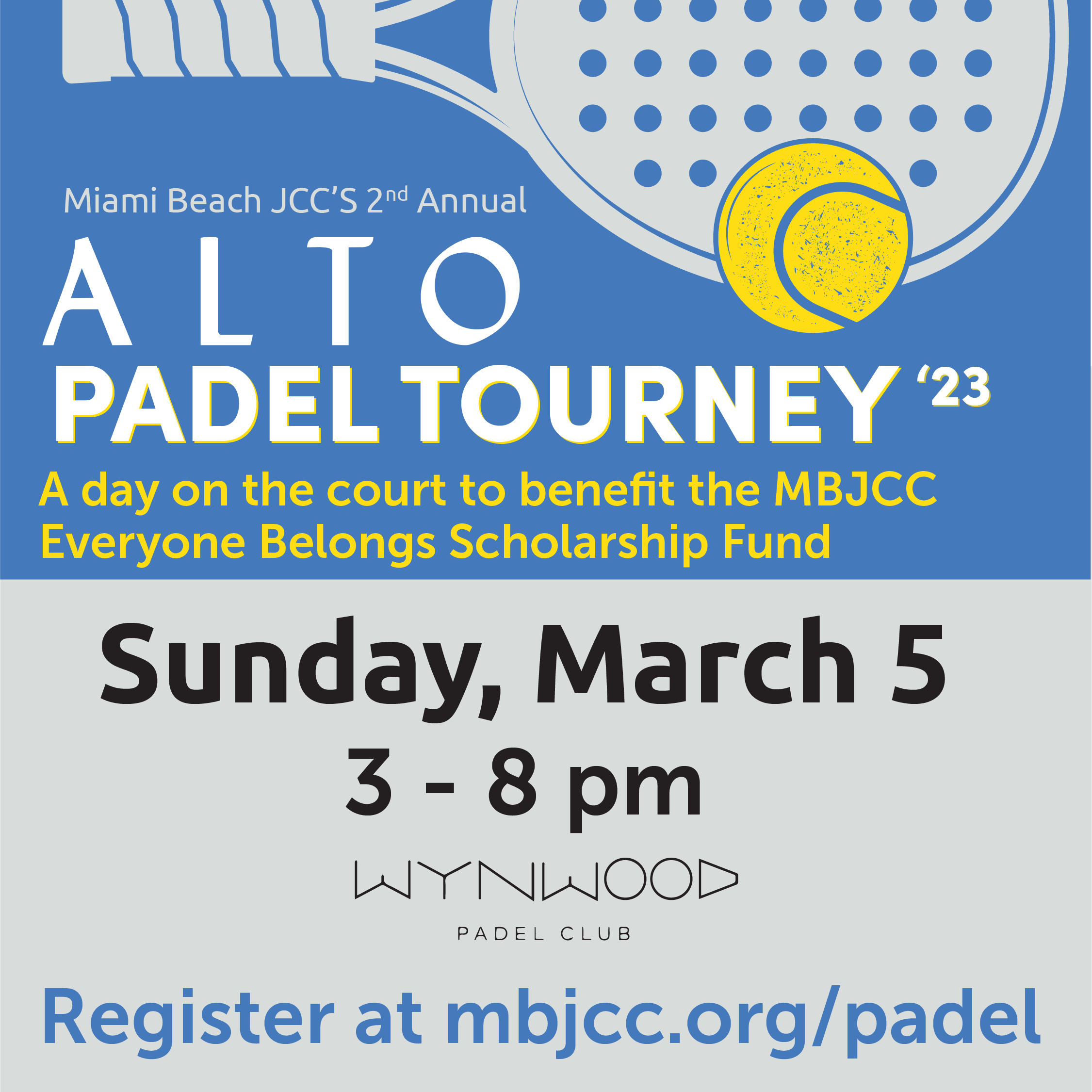 MBJCC ALTO PADEL TOURNEY 23