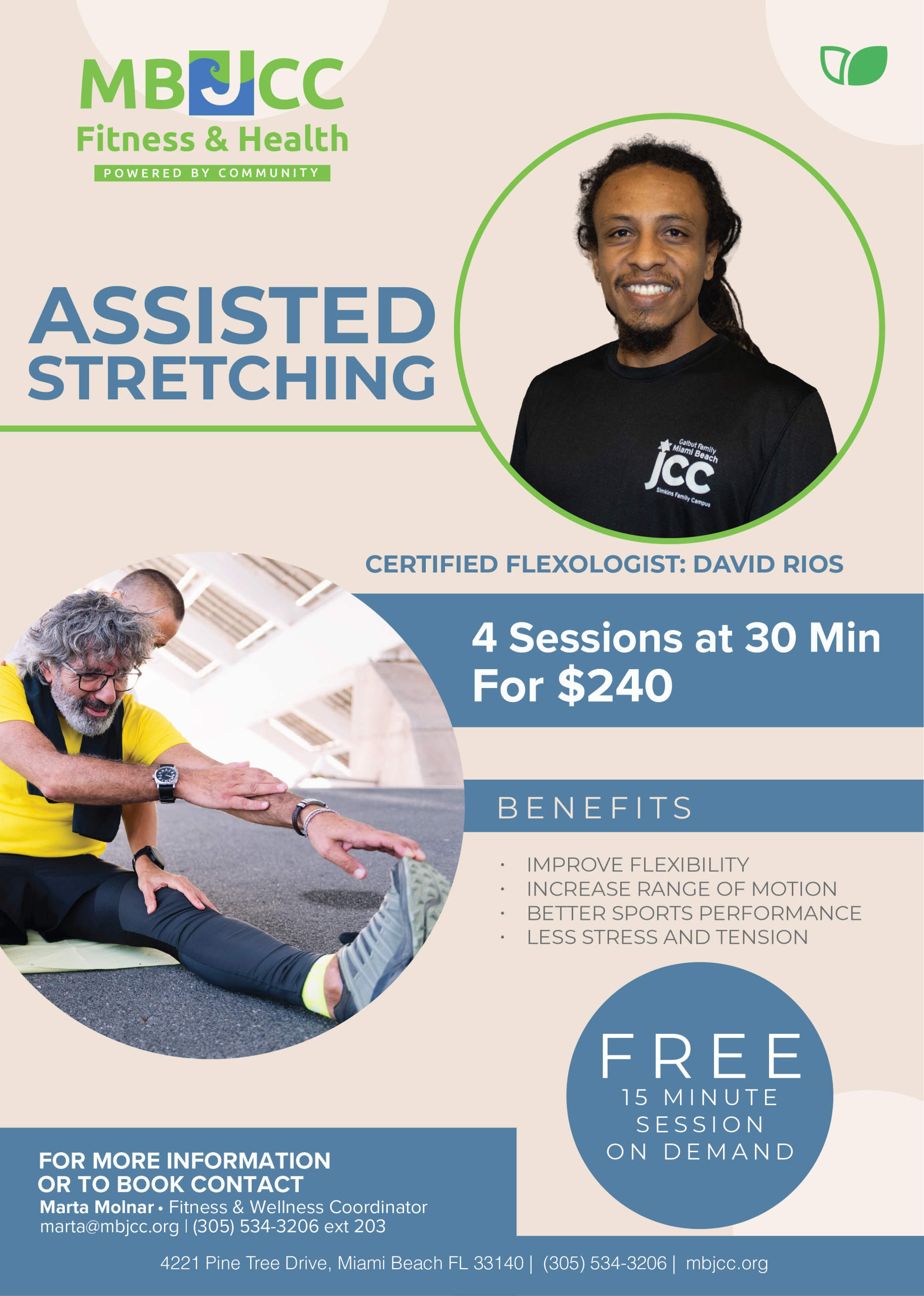 Assisted Stretch With David Rios