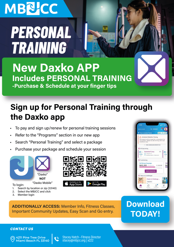 New Fitness App the MBJCC